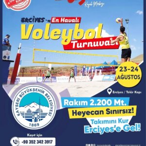 kayseride en havali voleybol turnuvasi duzenleniyor gP773bOM
