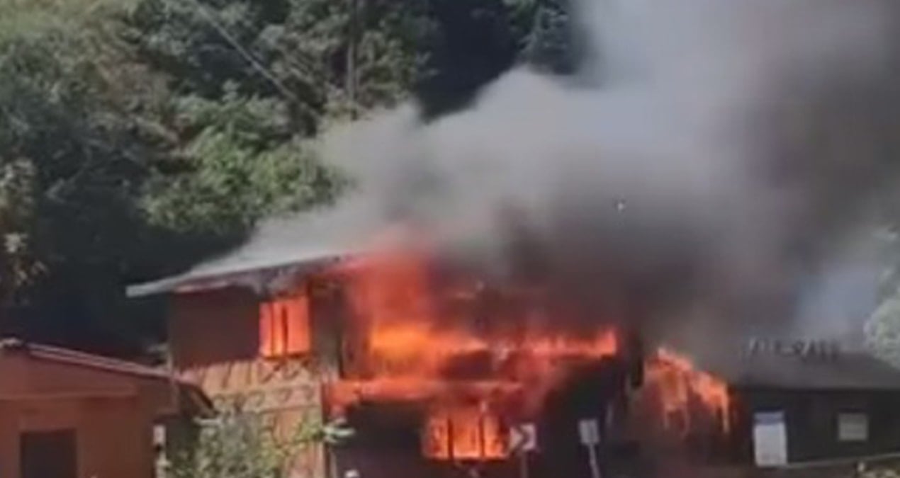 Giresun’da sosyal tesislerde yangın