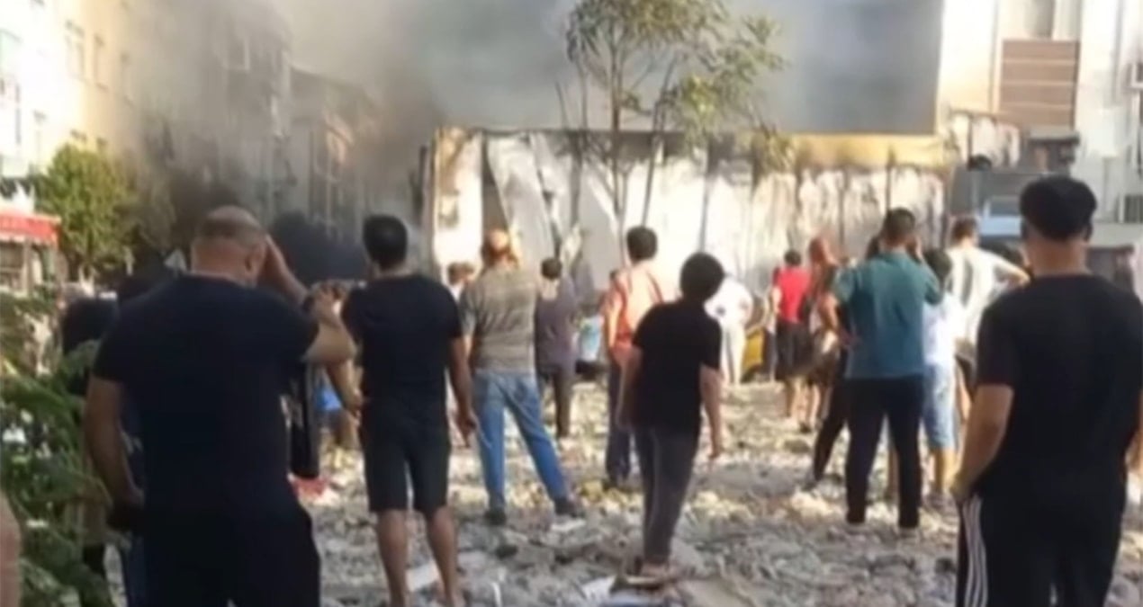 İstanbul’da halkı sokağa döken yangın